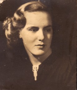 My mother, Monica Stidolph (nee Bridgen)