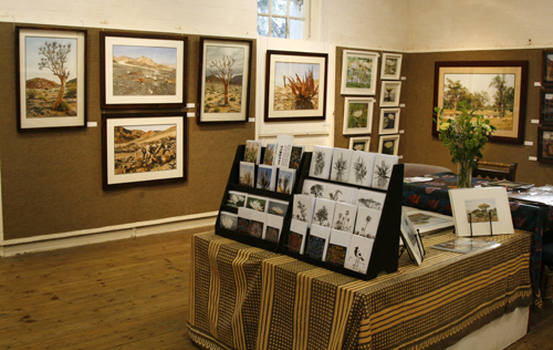 A view across the exhibition towards the Richtersveld section