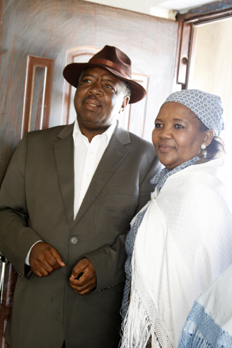 Keke's malume (uncle) Emmanuel Mekgwe and his wife, Ma Malume were both key figures in the lobola negotiations